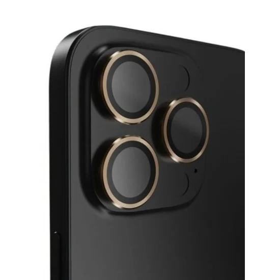 Bodyguardz Apex Individual Camera Lens Protector For Iphone 16 Pro & 16 Pro Max - Gold
